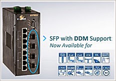 EtherWAN PoE Switches now with DDM support