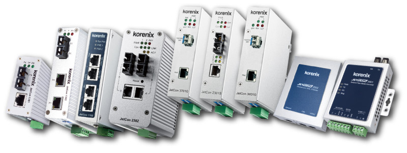 Korenix Industrial Media Converter: High Reliable and Easy to Implement