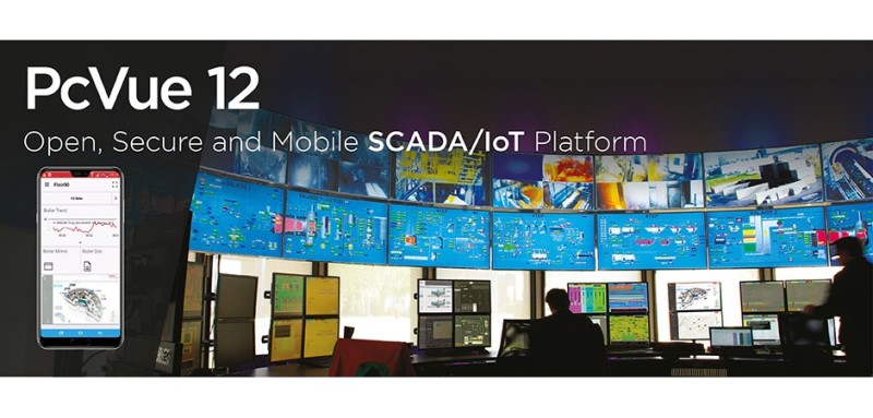 PcVue 12: The Open, Secure and Mobile SCADA/IoT Platform