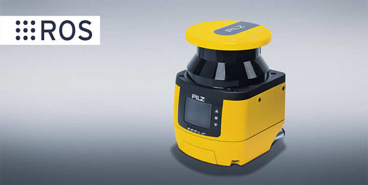 Safety laser scanners PSENscan from Pilz now with ROS package for dynamic navigation in production logistics
