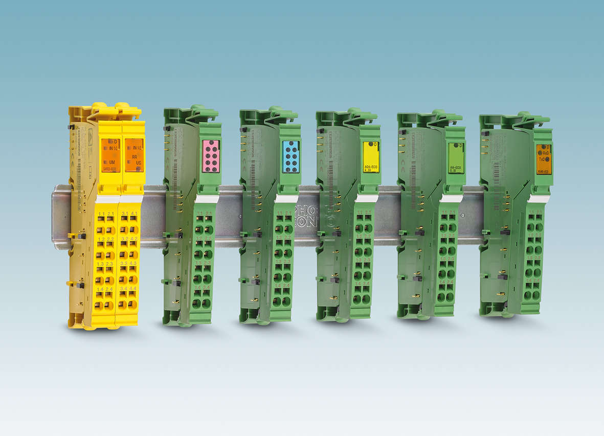 New Inline ECO terminals from Phoenix Contact