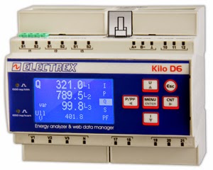 New Kilo Net D6 Q from Electrex - Akse - Power Quality Energy Analyzer & Wi-Fi Web Data Manager