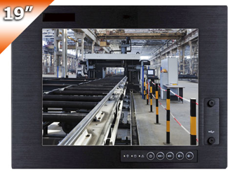 DFI launches 19" Heavy Industrial Touch Panel PC with IP65 Compliant Front Panel