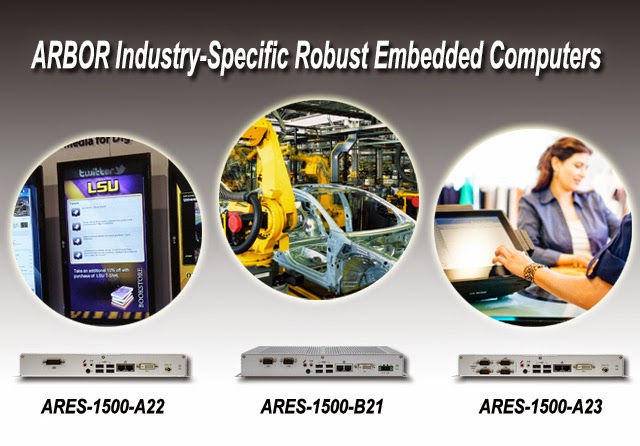 ARBOR Launches Industry-Specific Robust Embedded Computers with AMD G-T40N Platform