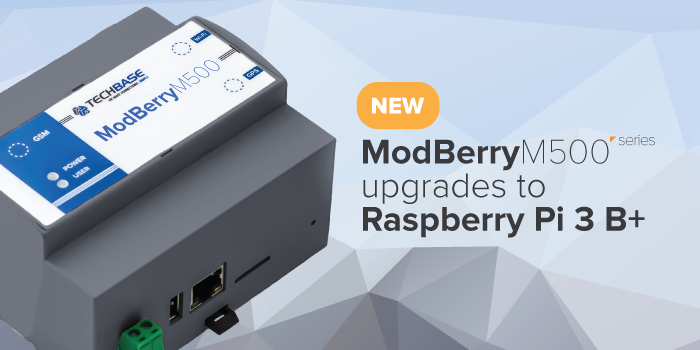 TECHBASE updates ModBerry M500 series