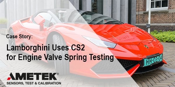 Testing Lamborghini Engine Valve Springs
