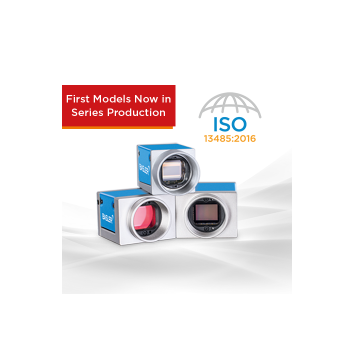 In Series Production: Basler MED ace Camera Compliant with DIN EN ISO 13485:2016