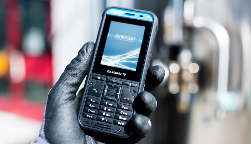 ecom's New Ex-Handy 10 - flexible and easy Communication in Hazardous Areas