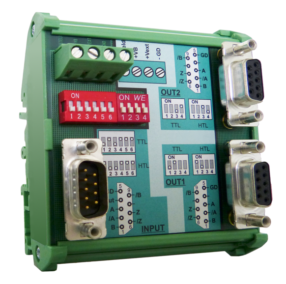 Lika Electronic IF09, Impulse Splitter and Converter for Incremental Encoders