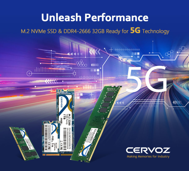 Cervoz Solutions Ready for 5G Technology