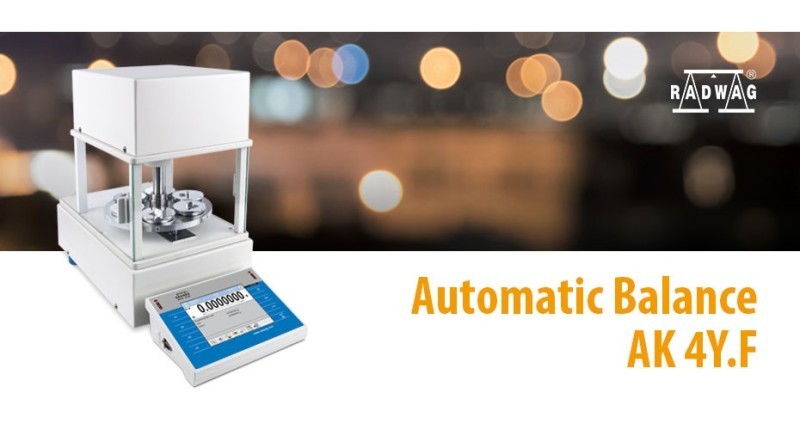 Automatic Balance for Filter Weighing – RADWAG AK-6 4Y.F