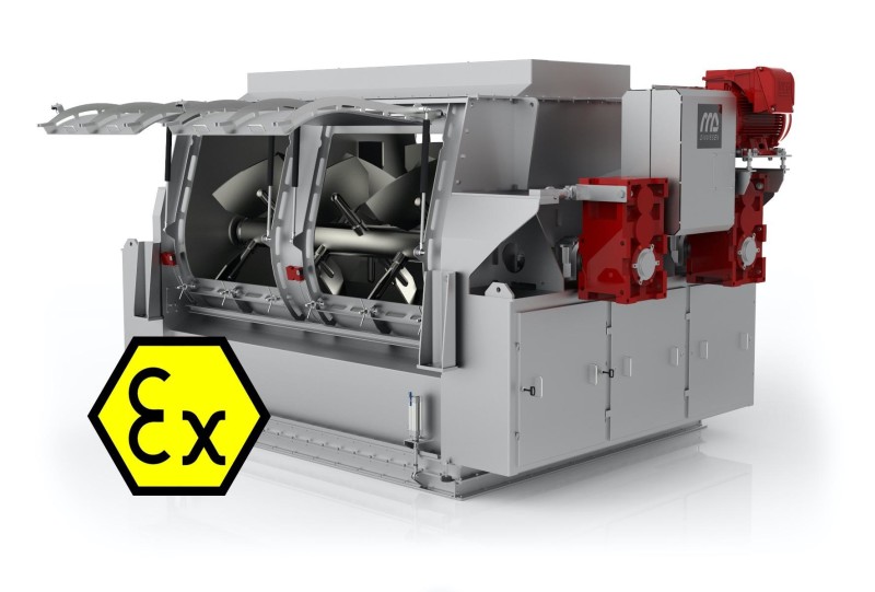 New ATEX certification for Pegasus® Mixers from Dinnissen Process Technology