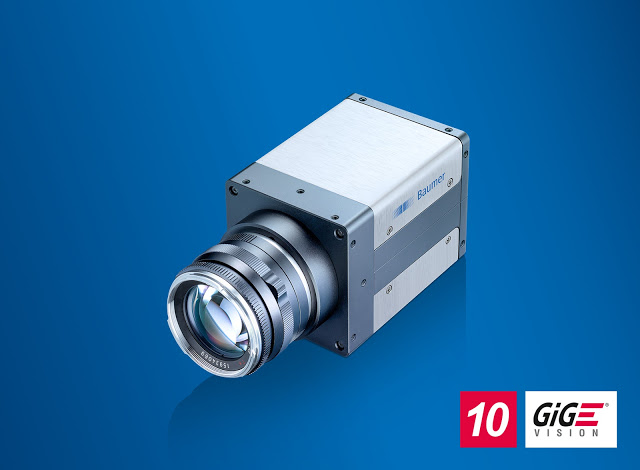 Baumer's New QX Series Cameras with 12 megapixel at 335 fps and 10 GigE interface