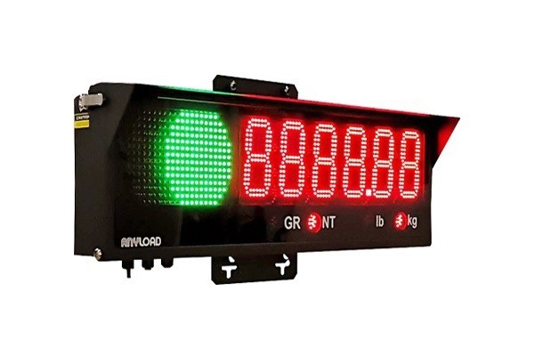 Anyload Industrial Remote Display with Built-in Traffic Light