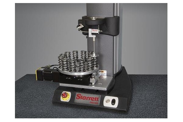 High Throughput Rotary Table Springs Tester Joins Starrett Force Line