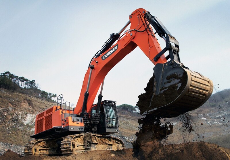 Doosan Infracore Wins Orders for Large Excavators from Various Regions of China