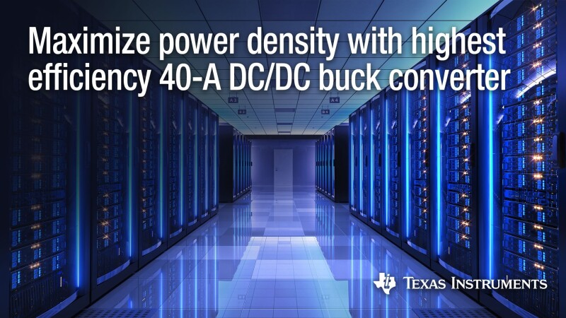Stackable DC/DC buck converter maximizes power density in high-current FPGA and processor power supplies