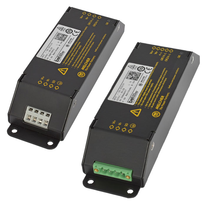 Bel Power Solutions Announces Melcher™ RCM Chassis Mount 60 W DC-DC Converters for Railway Applications