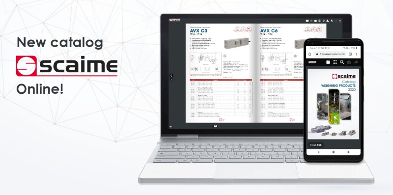 SCAIME new e-Catalog 2020 for Weighing Technology