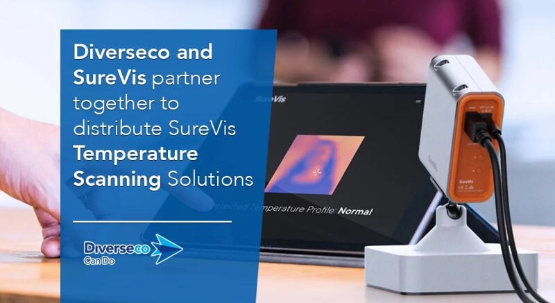 Diverseco and SureVis partner to distribute Temperature Scanning Solutions