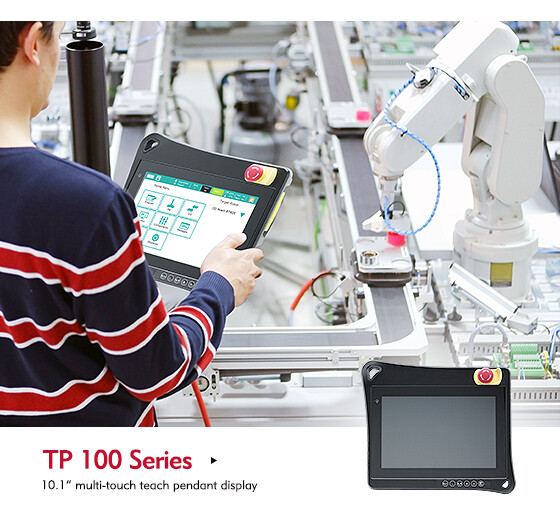 Discover the Comfort and Flexibility of NexCOBOT’s TP 100-1 Teach Pendant