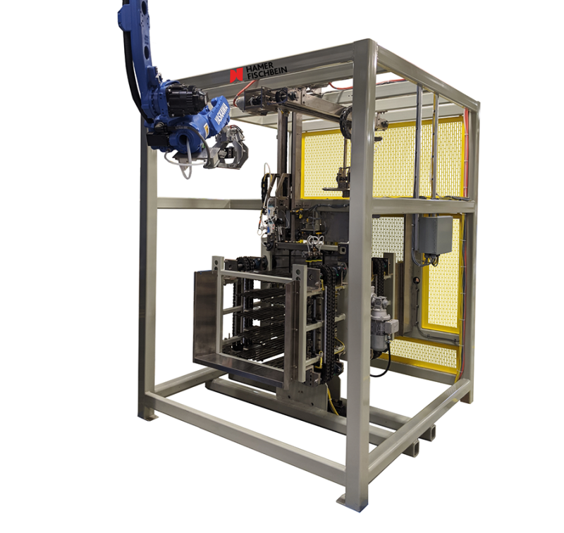 Hamer-Fischbein Launches New Robotic Valve Bag Placer