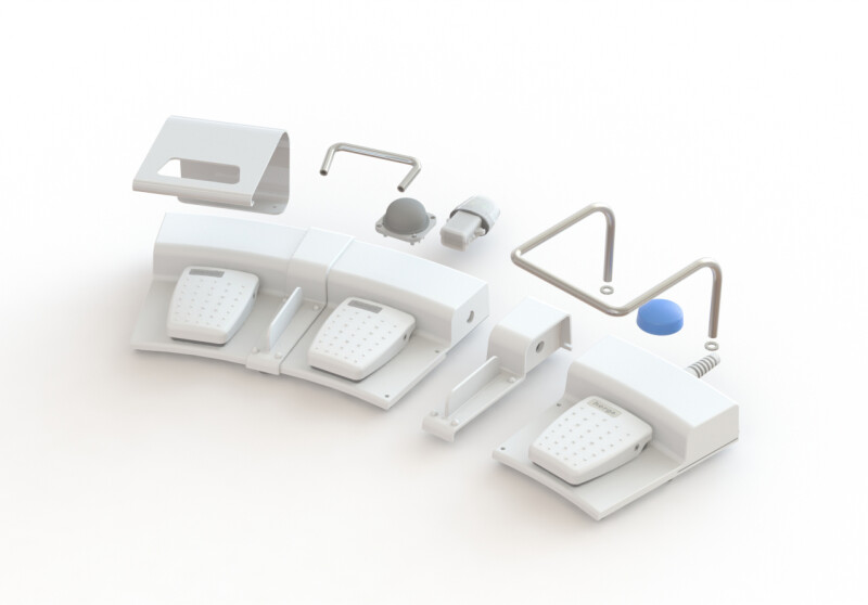 Herga’s Modular Footswitch System Now has Individual 60601-1 Medical Approval