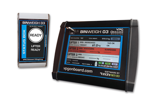 VPG Onboard Weighing Introduces BinWeigh 03 Dynamic Weighing System for Waste Collection Truck Fleets