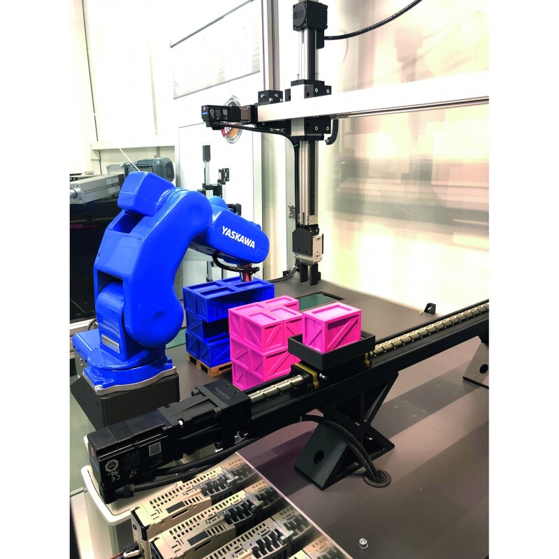 MCA Demo Cell Features NSK Monocarrier Linear Actuator