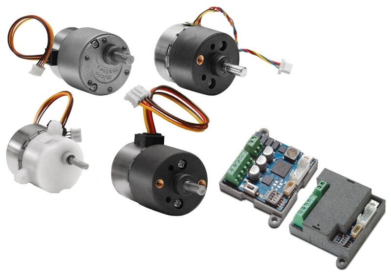 New Miniature Stepper-Gearmotors and Uncomplicated User-Configured Drive Available from Mclennan