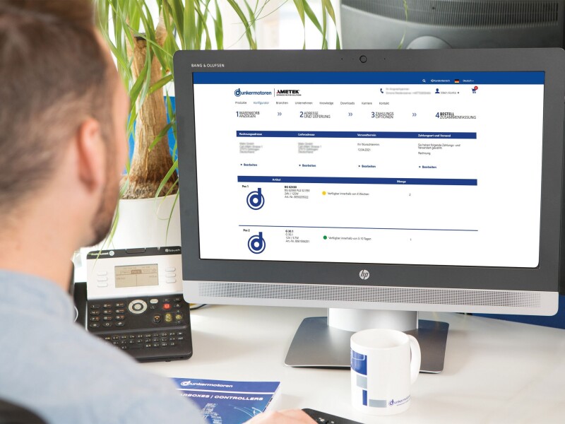 Dunkermotoren Launches its Online Shop 2.0