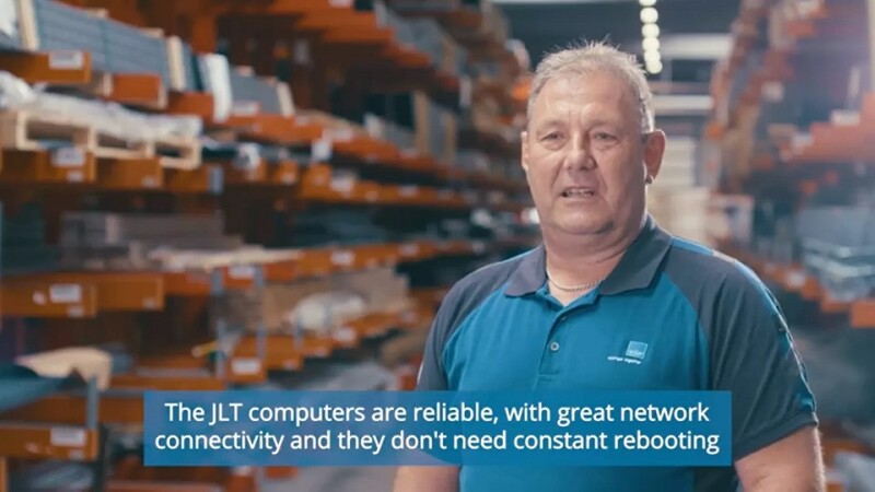 JLT Computers Mounted on Solar’s Forklifts Boost Warehouse Operations and Increase On-Time Delivery