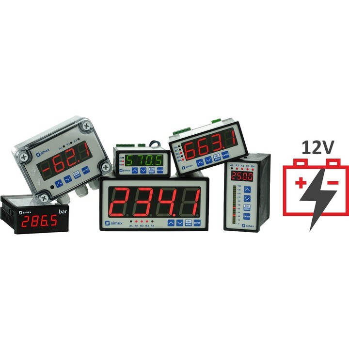 Supply Voltage 12V in Simex Devices!