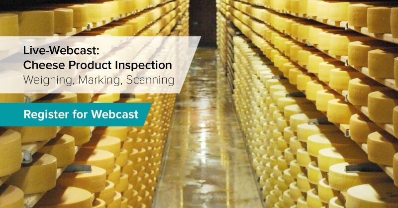 WIPOTEC Live-Webcast: Product Inspection of Cheese