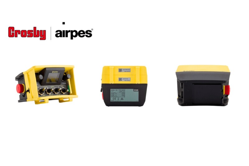 Crosby Airpes Brings you the New AUTEC SK8B Portable Station with a Display and Up to 8 Actuators