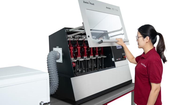 Heat Deflection Temperature Determination with the New Amsler HDT/Vicat
