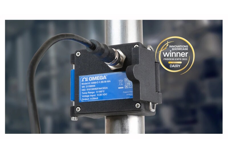 Article by OMEGA Engineering, INC.: How Omega’s HANI High-Accuracy Clamp Temperature Sensor Improves CIP Performance in Dairy Production
