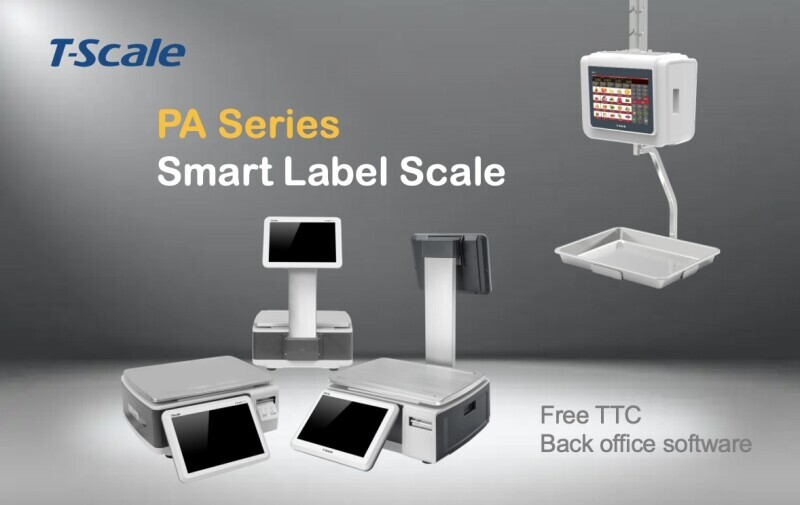 The PA Series Label Printing Scales Developed by T-Scale Brings More Intelligent Choices