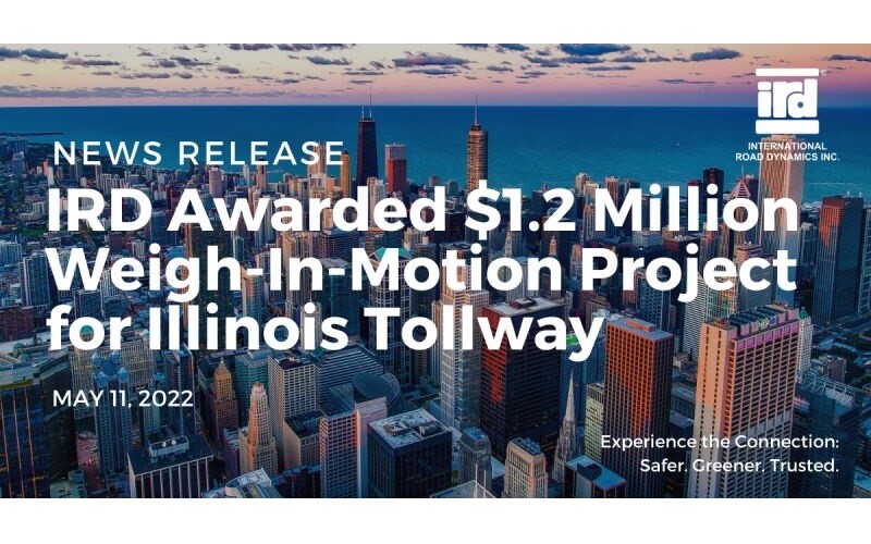 IRD Awarded $1.2 Million Weigh-In-Motion Project for Illinois Tollway