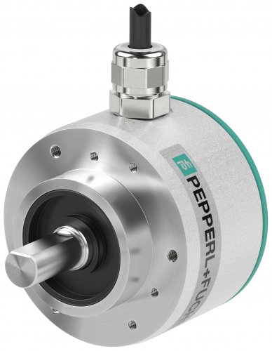 Pepperl+Fuchs' Incremental Rotary Encoders with New BlueBeam Technology 