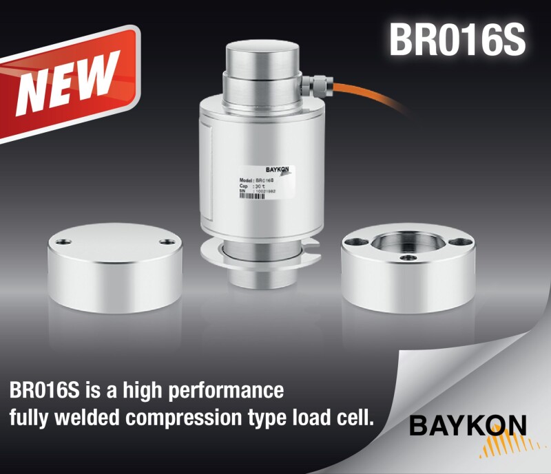 New Baykon BR016S Compression Load Cell
