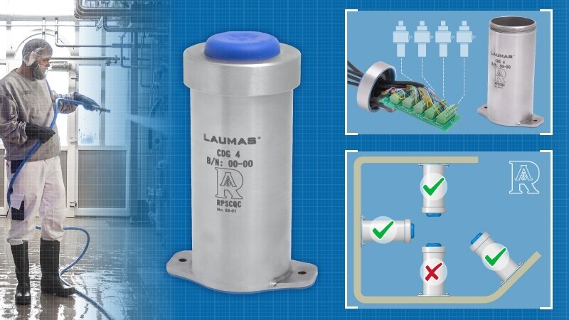 Laumas CDG 3A: New Hygienic Junction Box