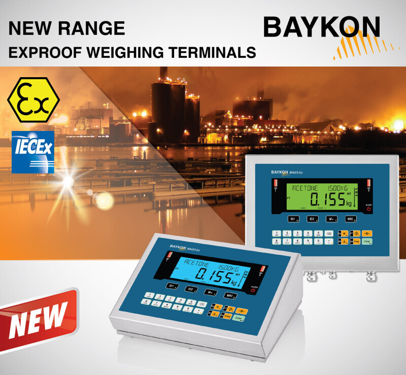 Baykon Exproof Weighing Terminals