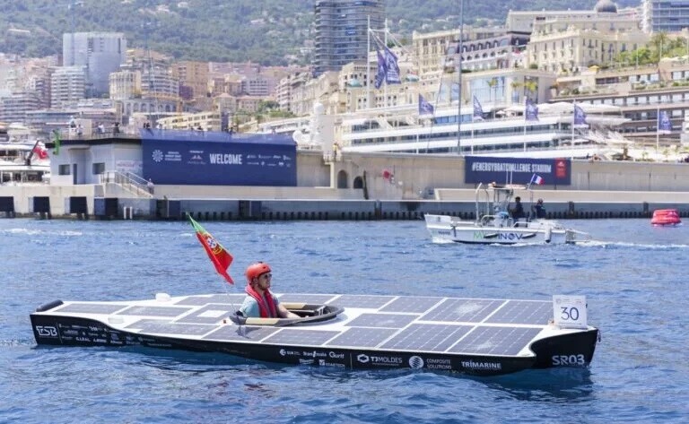 Técnico Solar Boat Succeeds at Monaco Energy Boat Challenge