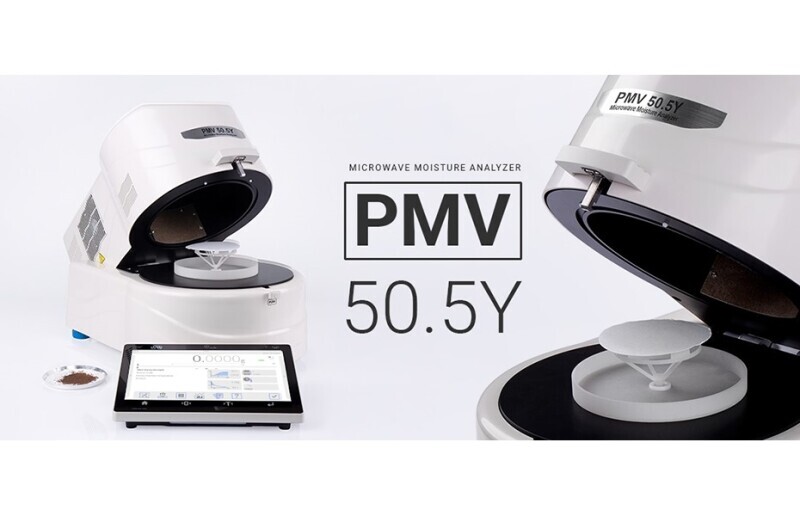 RADWAG PMV 50.5Y Microwave Moisture Analyzer Now with 5Y Terminal
