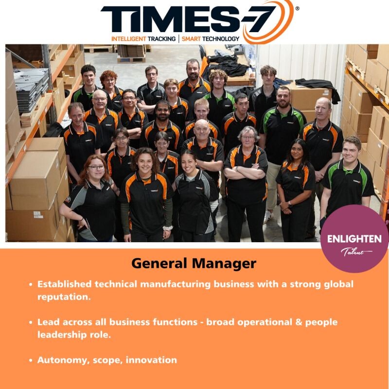 Job Offer by Times-7: General Manager