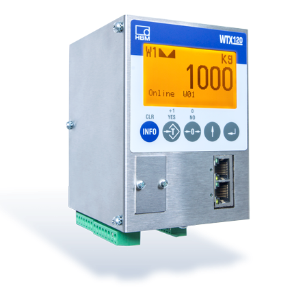HBM’s New Legal-For-Trade Weighing Terminal with PROFINET, EtherNet/IP and PROFIBUS