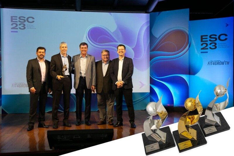 Garmin receives multiple supplier awards from Embraer