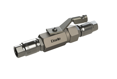 Hygienic Ball Valves of stainless steel - Eisele presents the best of two worlds in one solution