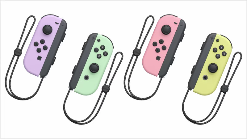 Kick off a stylish summer with new pastel Nintendo Switch Joy-Con controllers